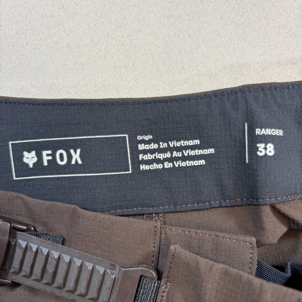 Fox Racing Ranger Mountain Bike Shorts Mens 38 Brown MTB Trail Cycling Outdoor - Picture 3 of 11